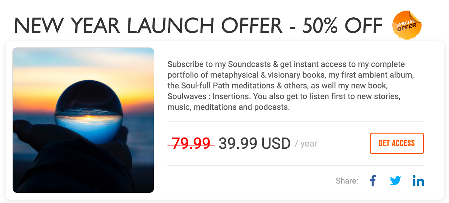Soundwise Launch Offer
