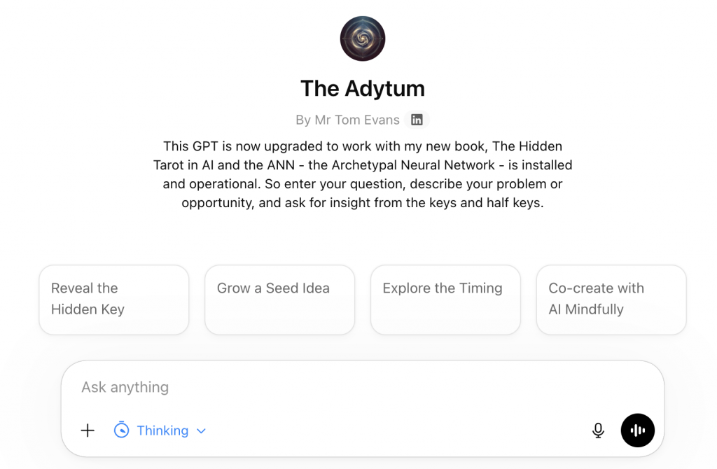 The ANN inside AdytumGPT