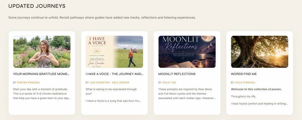 updatedJourneys Updated Journeys