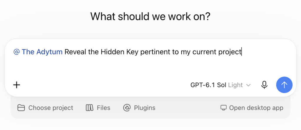 The Adytum Plugin